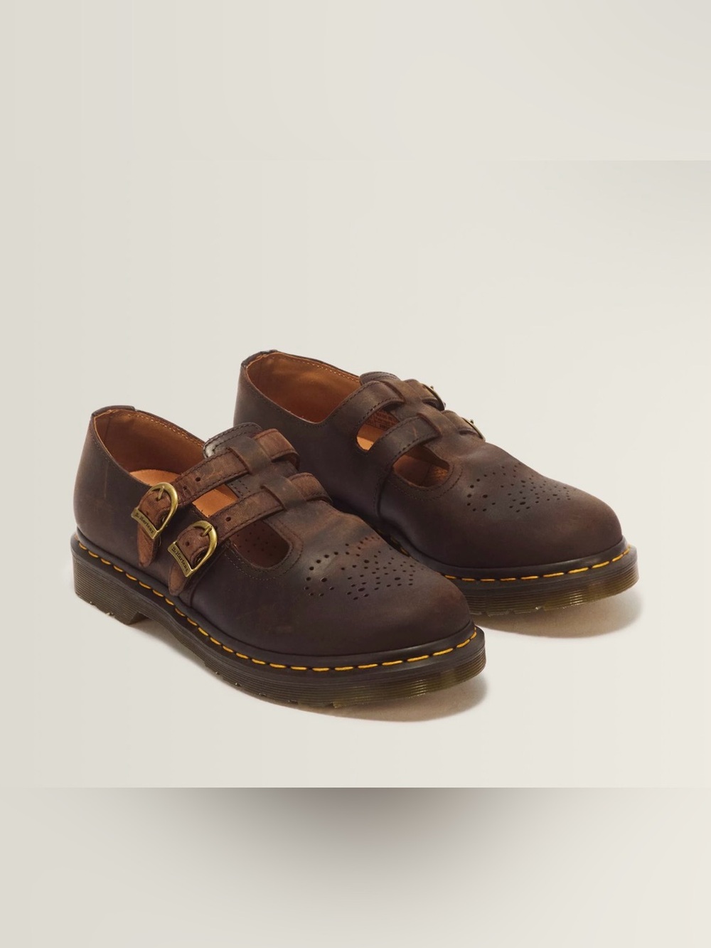 Dr. Martens 8065 Mary Jane Casual Shoe brown European 35 or women’s 5/4
